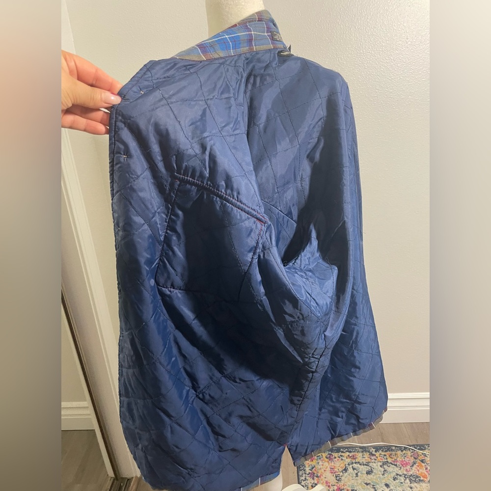 Oversized Flannel Front Button Up - image 6